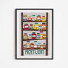 Plakat Przetwory Spiżarnia 21x30