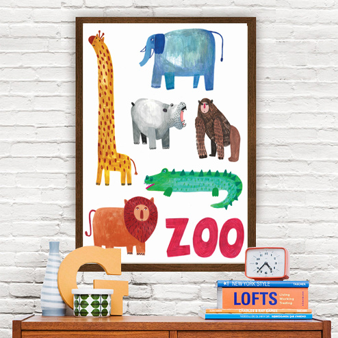 Zoo Poster 30x40