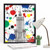 Plakat Pałac Kultury Kleksy 50x70
