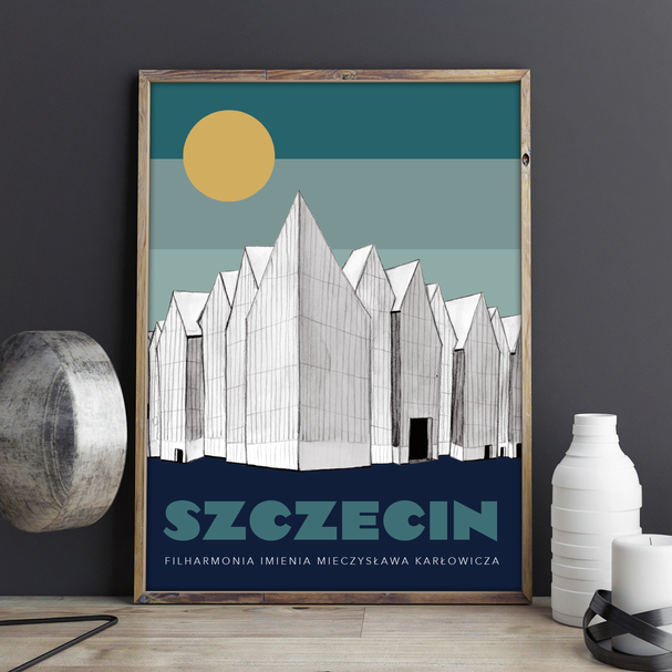 Szczecin Philharmonic Poster 21x30