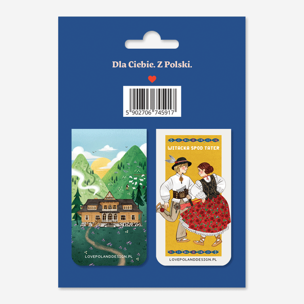 Zakopane Magnetic Bookmarks