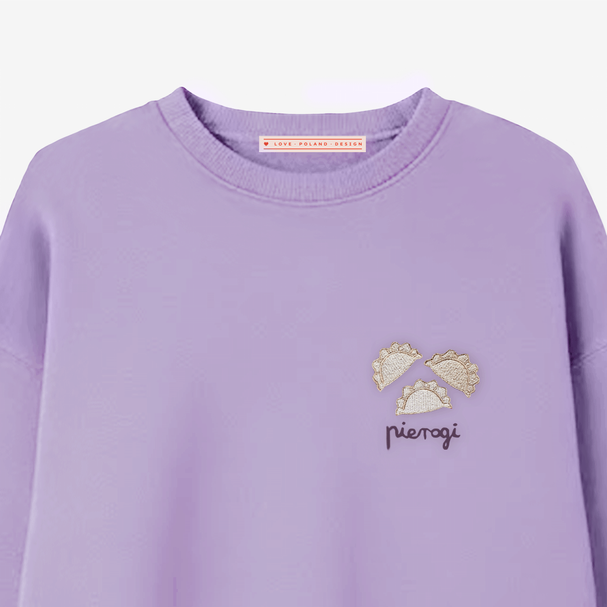 Bluza Pierogi Liliowa