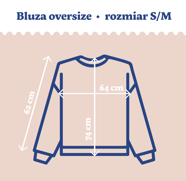 Bluza Jamnik Brudny Róż