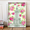 Palace of Culture Roses Poster 40x50