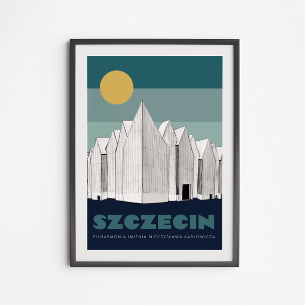 Plakat Szczecin Filharmonia 40x50