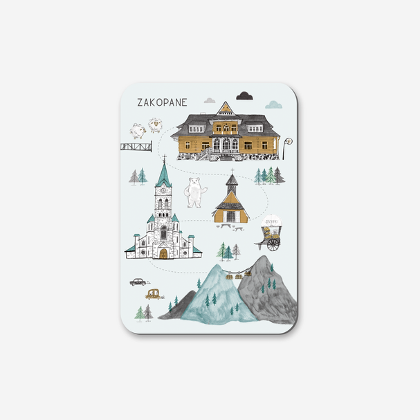 MAGNES ZAKOPANE TRASA SPACEROWA