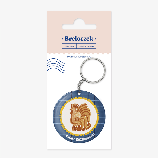 Breloczek Kogut Kazimierski