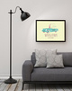 Mermaid Cabrio Poster 40x50