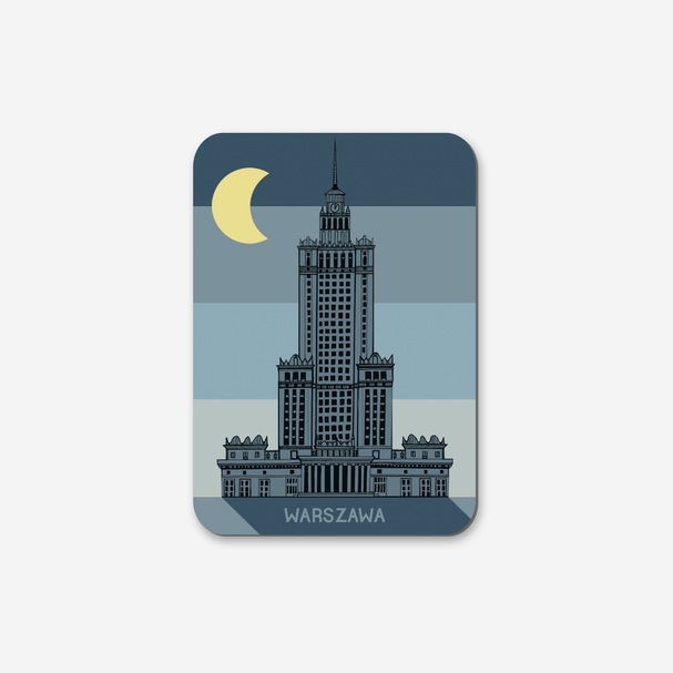 Magnes Warszawa Pałac Kultury Retro Noc