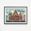Plakat Wrocław Ratusz 40x50