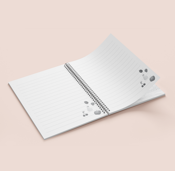 Notebook A5 Fruits and Vegetables