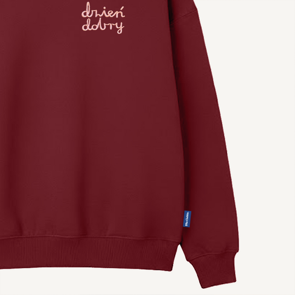Bluza Dzień Dobry Bordo